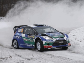 Ford Fiesta WRC Rally Sweden Latvala Real