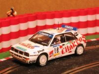 Lancia Delta HF Planeta Directo Rallyes de Miticos España Slot