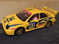 Subaru Impreza WRC 10 Rallyslot RACC 2002 Slot